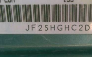 VIN prefix JF2SHGHC2DH4