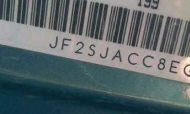 VIN prefix JF2SJACC8EG5