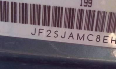 VIN prefix JF2SJAMC8EH4