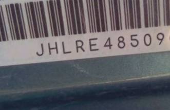 VIN prefix JHLRE48509C0