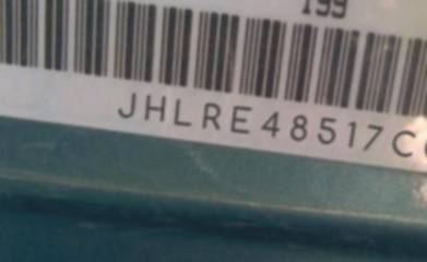 VIN prefix JHLRE48517C0