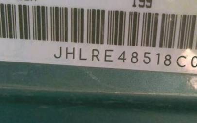 VIN prefix JHLRE48518C0