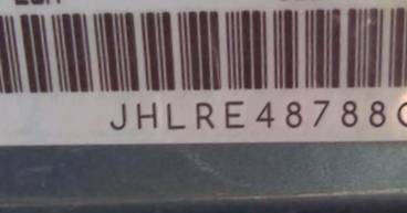 VIN prefix JHLRE48788C0