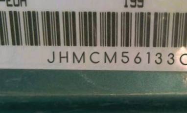 VIN prefix JHMCM56133C0