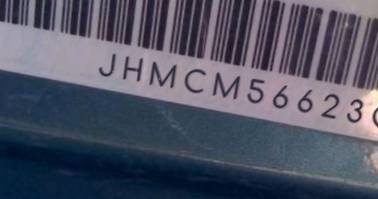 VIN prefix JHMCM56623C0
