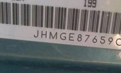VIN prefix JHMGE87659C0