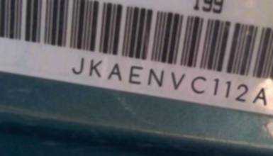 VIN prefix JKAENVC112A1