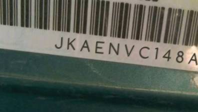 VIN prefix JKAENVC148A2