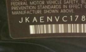 VIN prefix JKAENVC178A2