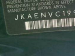 VIN prefix JKAENVC199A2
