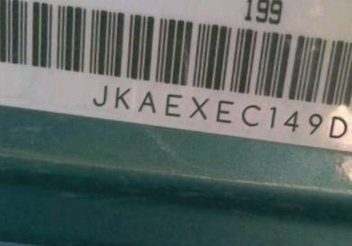 VIN prefix JKAEXEC149DA