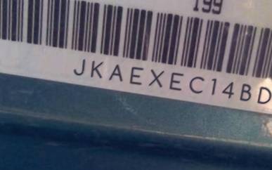 VIN prefix JKAEXEC14BDA