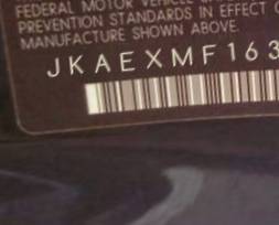 VIN prefix JKAEXMF163A1
