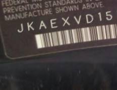 VIN prefix JKAEXVD155A0