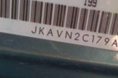 VIN prefix JKAVN2C179A0