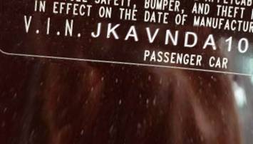 VIN prefix JKAVNDA104B5