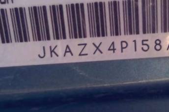 VIN prefix JKAZX4P158A0