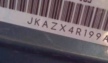 VIN prefix JKAZX4R199A0
