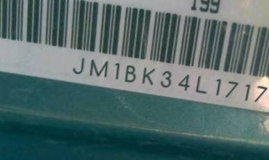 VIN prefix JM1BK34L1717