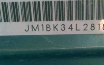 VIN prefix JM1BK34L2818