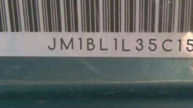 VIN prefix JM1BL1L35C15