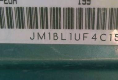 VIN prefix JM1BL1UF4C15