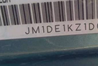 VIN prefix JM1DE1KZ1D01