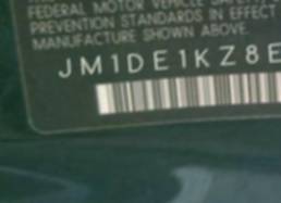 VIN prefix JM1DE1KZ8E01