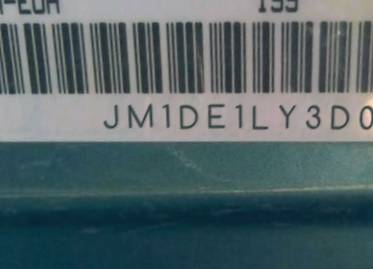 VIN prefix JM1DE1LY3D01