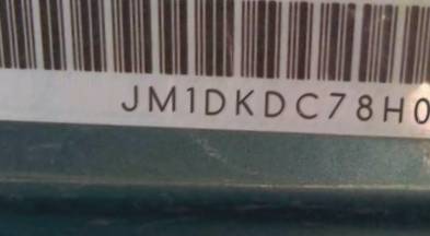 VIN prefix JM1DKDC78H01