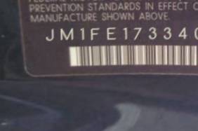 VIN prefix JM1FE1733401