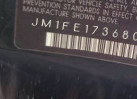 VIN prefix JM1FE1736802
