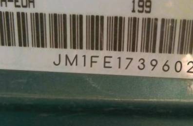 VIN prefix JM1FE1739602