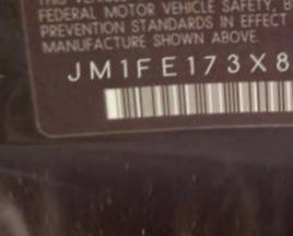 VIN prefix JM1FE173X802