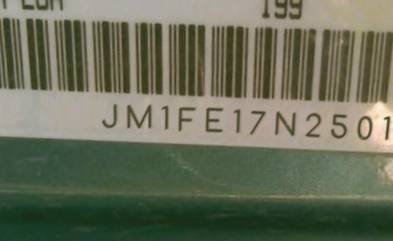 VIN prefix JM1FE17N2501