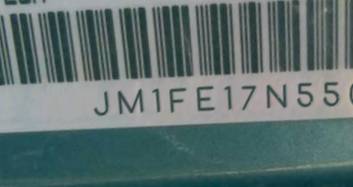VIN prefix JM1FE17N5501