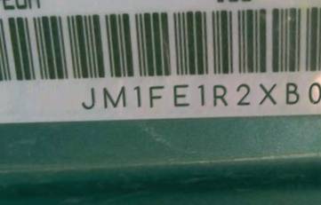 VIN prefix JM1FE1R2XB04