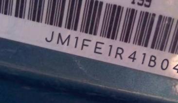 VIN prefix JM1FE1R41B04