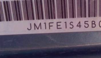 VIN prefix JM1FE1S45B04