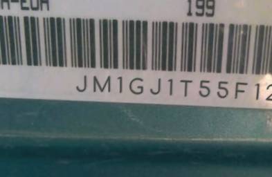VIN prefix JM1GJ1T55F12