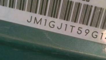 VIN prefix JM1GJ1T59G14
