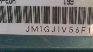 VIN prefix JM1GJ1V56F11