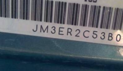 VIN prefix JM3ER2C53B03