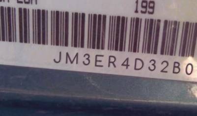 VIN prefix JM3ER4D32B03