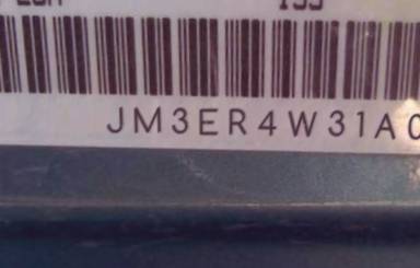 VIN prefix JM3ER4W31A03