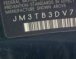 VIN prefix JM3TB3DV7B03