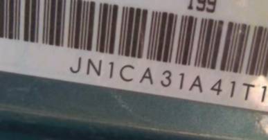VIN prefix JN1CA31A41T1