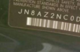 VIN prefix JN8AZ2NC0D93
