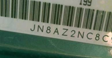 VIN prefix JN8AZ2NC8C93