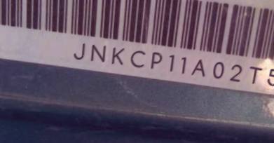 VIN prefix JNKCP11A02T5